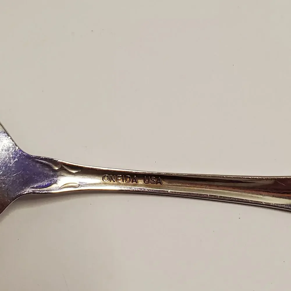 Vintage 1881 Rogers Oneida Mixed Lot Arbor True Rose Stainless Flatware 13 Piece